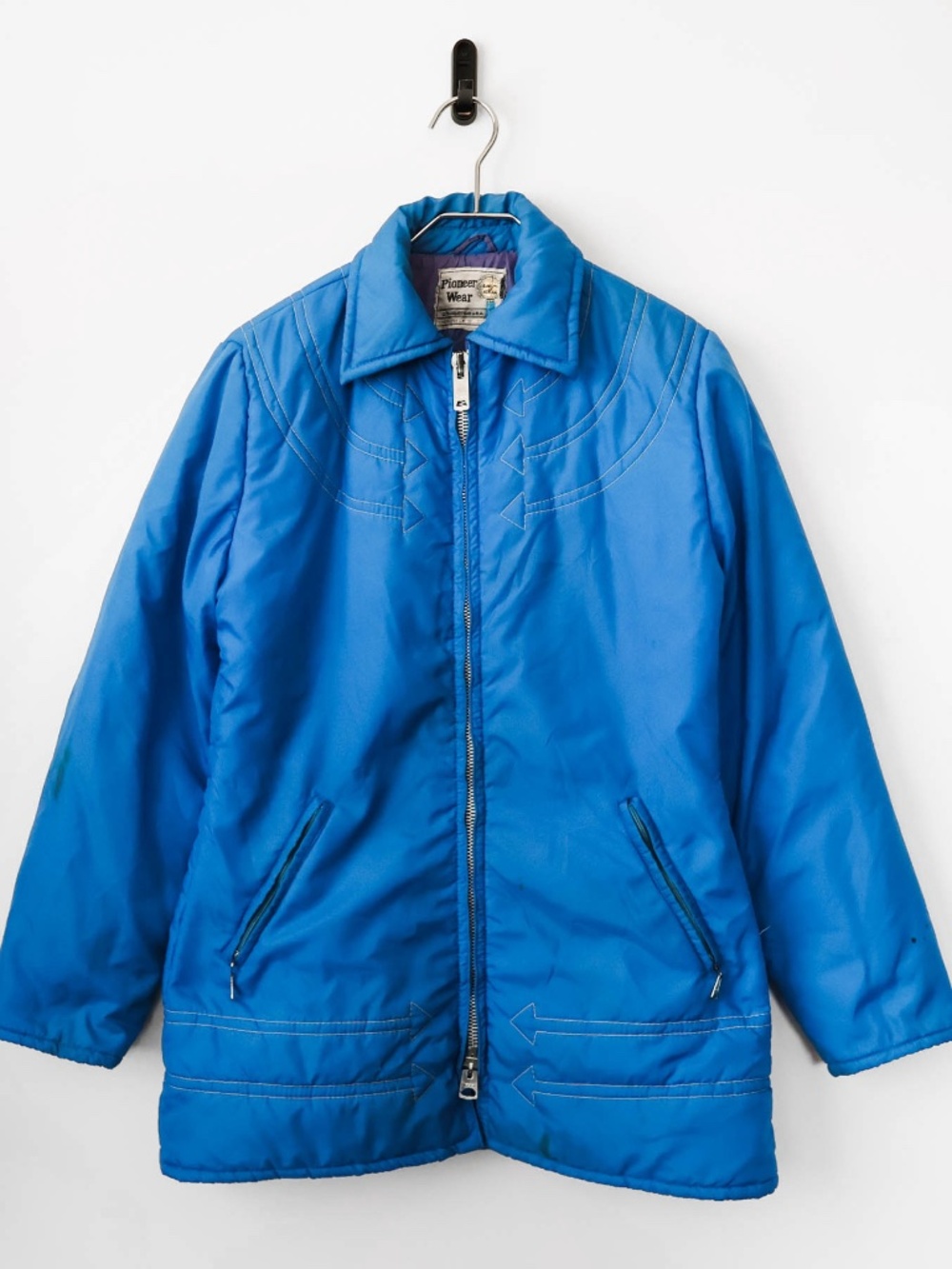 Amazing true vintage 70's Pioneer Wear Insulated Puffer Chore Jacket